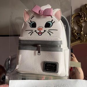 Original loungefly logo Marie cosplay mini backpack